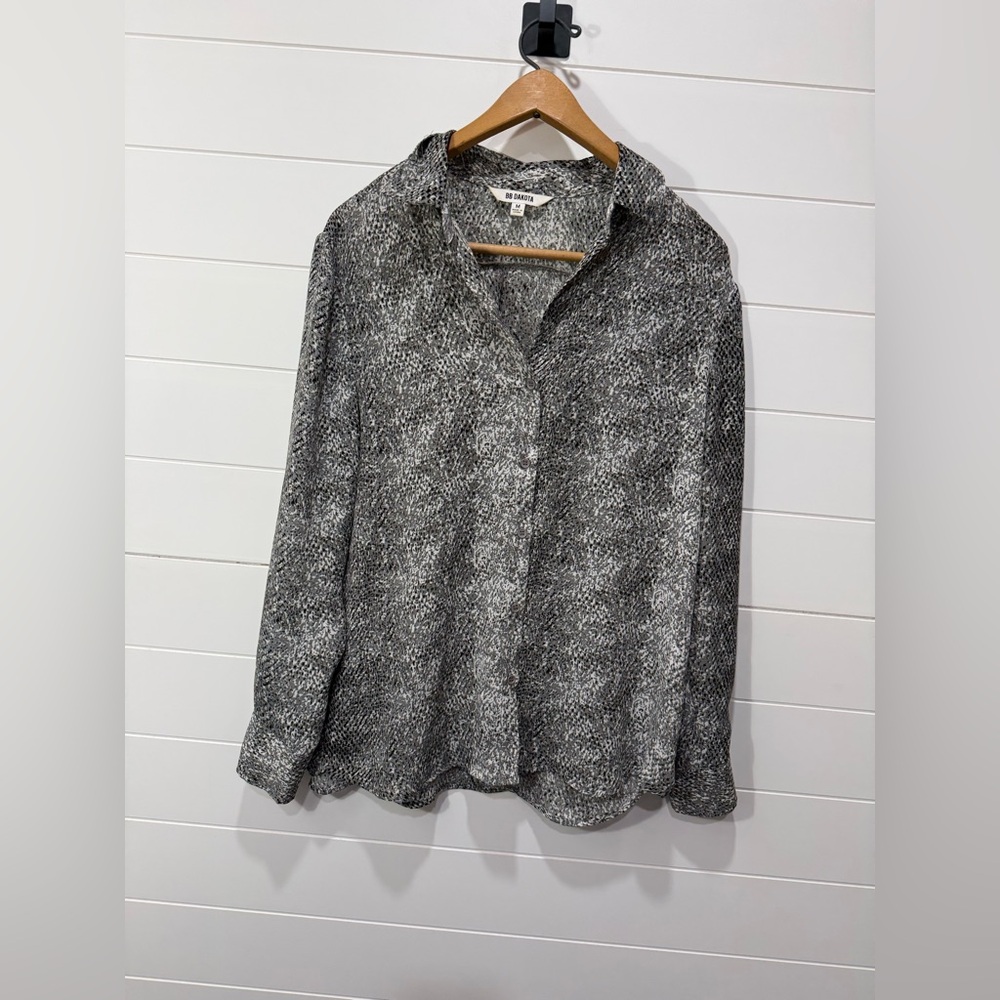 BB Dakota Black and White Patterned Top